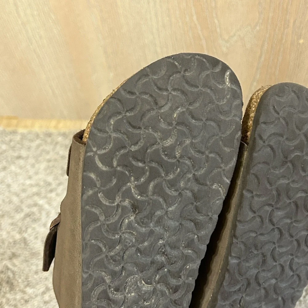 Birkenstock Arizona Sandals Mocha Unisex Little Kids Brown Size 32 1 Outdoor Run